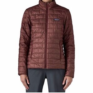Patagonia Women's Burgundy Puffer Jacket